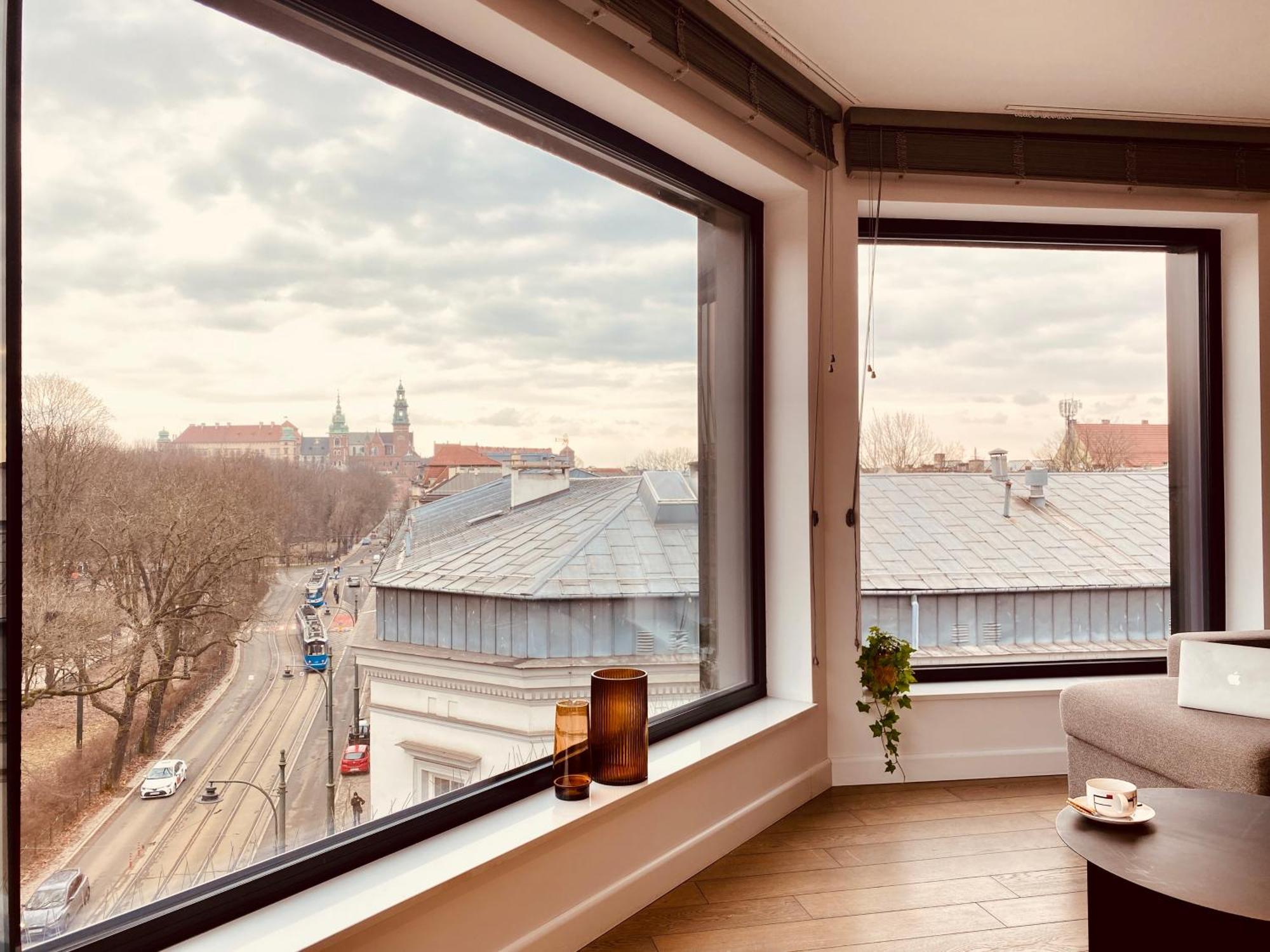Panorama View By Mint Apartment Cracovia Exterior foto