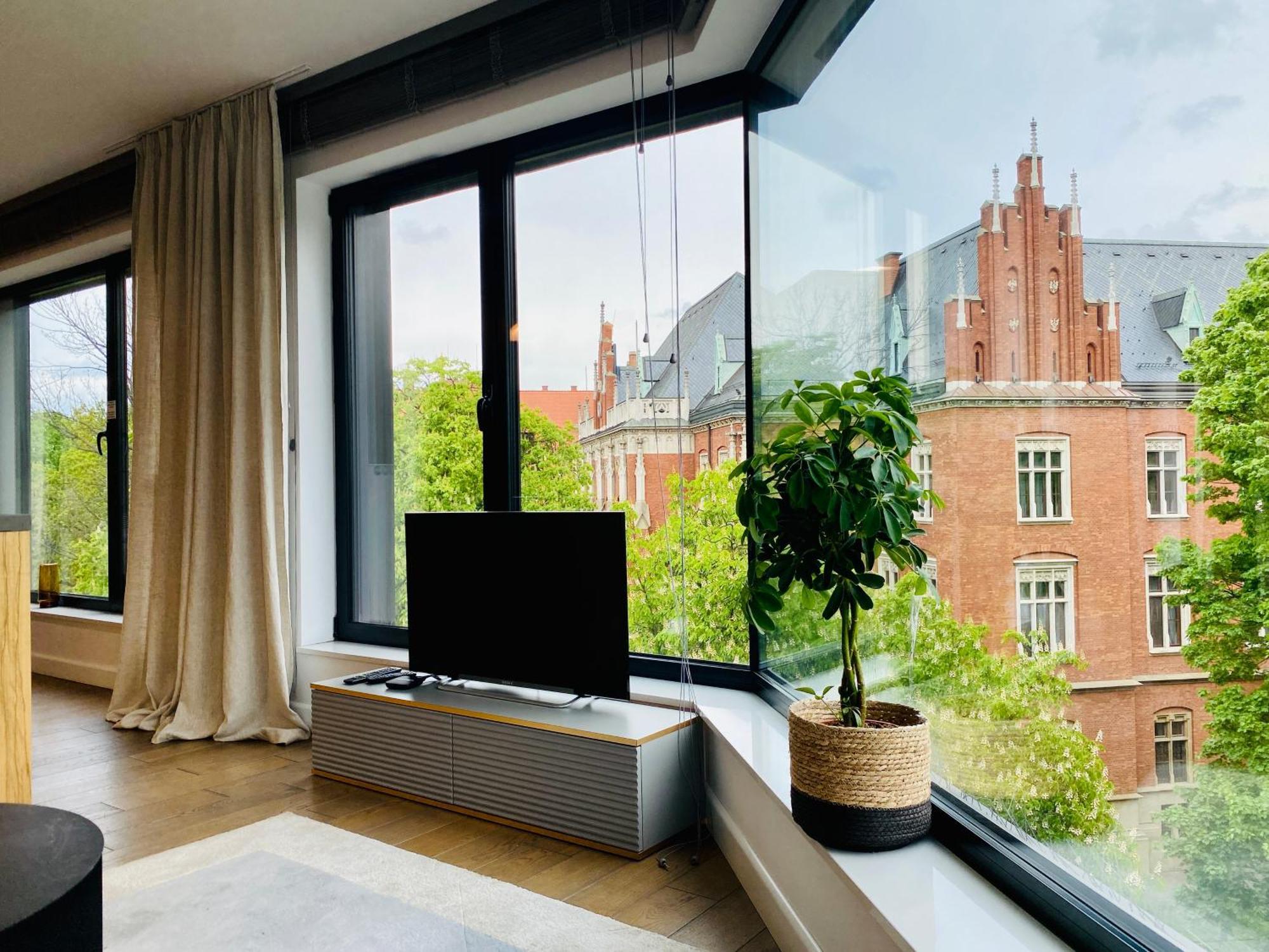 Panorama View By Mint Apartment Cracovia Exterior foto