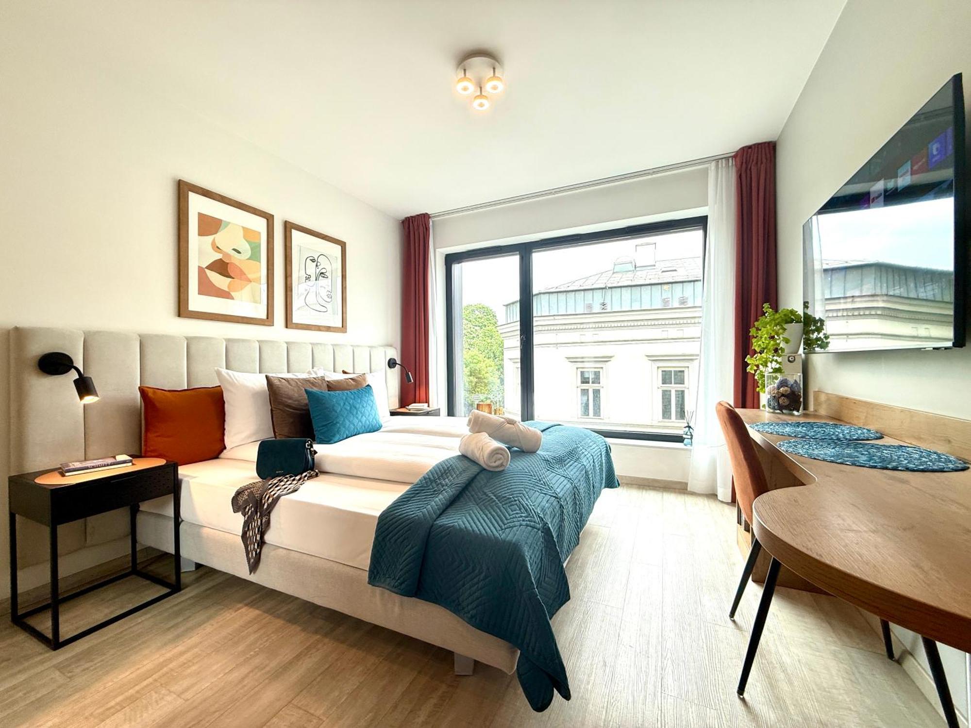 Panorama View By Mint Apartment Cracovia Exterior foto